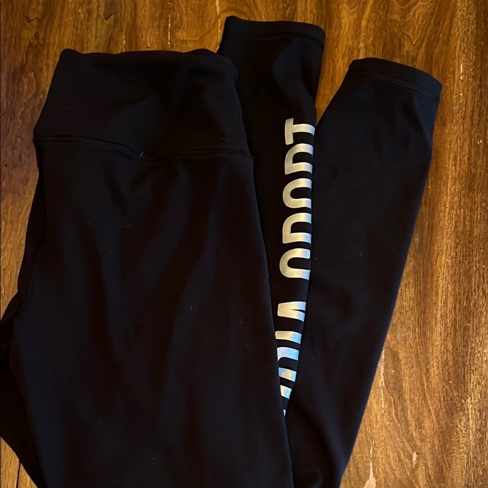 Victoria's Secret Black Leggings High-Waisted Performance